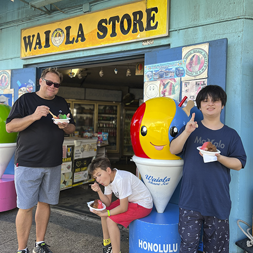 ホストファミリーのご紹介 - 安心できるオーダーメイドのハワイ